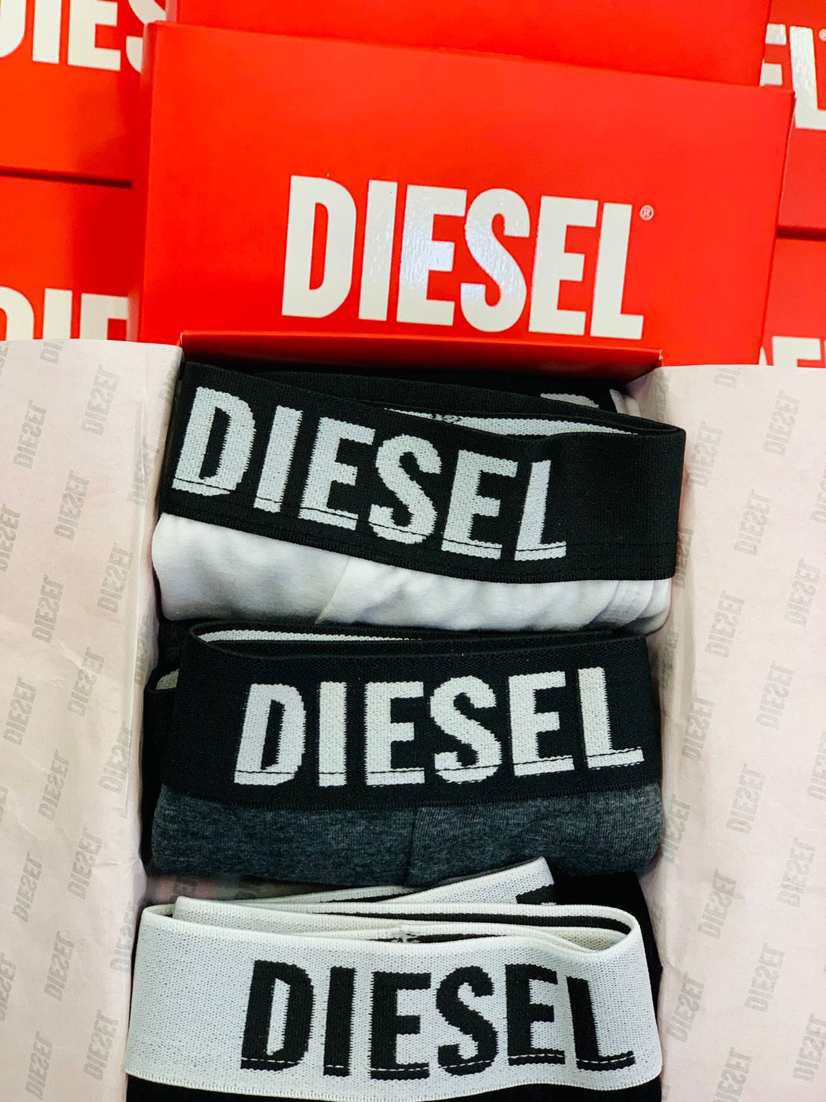 Pack of three diesel boxers